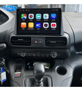 Autoradio Android Peugeot Rifter 2018-2024 Apple CarPlay 10 pollici