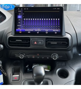 Autoradio Android Peugeot Rifter 2018-2024 Apple CarPlay 10 pollici