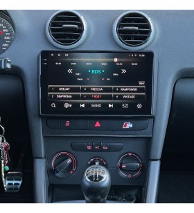 Autoradio Android Audi A3 2003-2013 Apple CarPlay 10 pollici