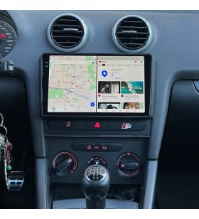 Autoradio Android Audi A3 2003-2013 Apple CarPlay 10 pollici
