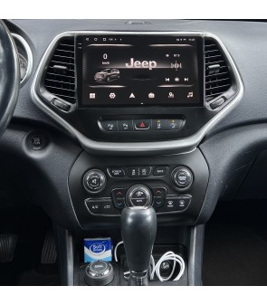 Autoradio Android Jeep Cherokee 2014-2018 Apple CarPlay 10 pollici