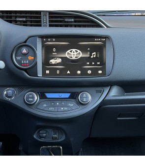 Autoradio Android Toyota Yaris XP130 2011-2020 Apple CarPlay 9 pollici