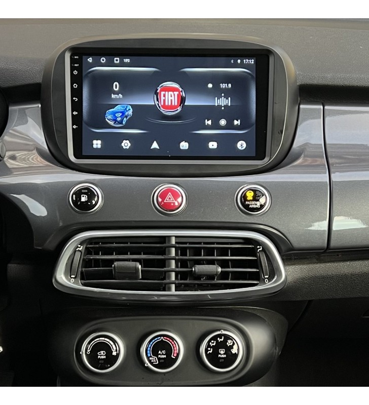 Autoradio Android Fiat 500X 2015-2022 Apple CarPlay 10 pollici