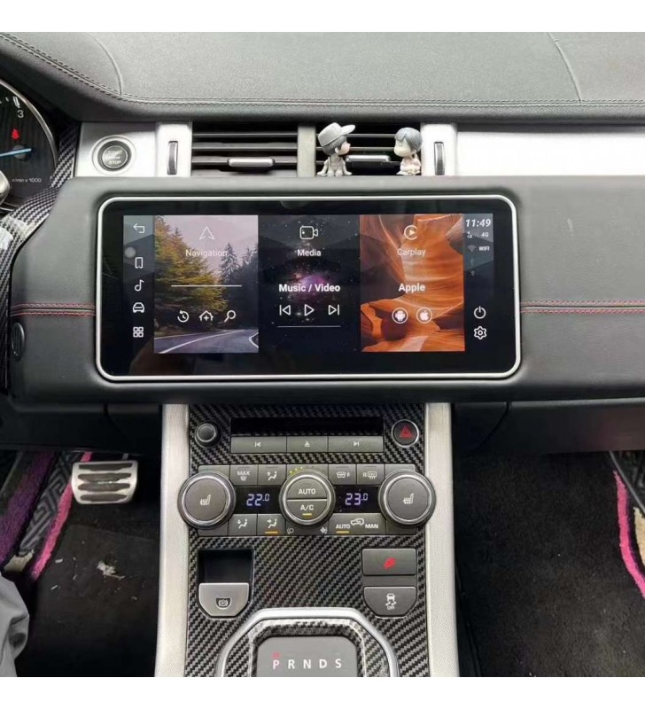 Autoradio Android Land Rover Evoque 2011-2018 Apple CarPlay 12,5 pollici