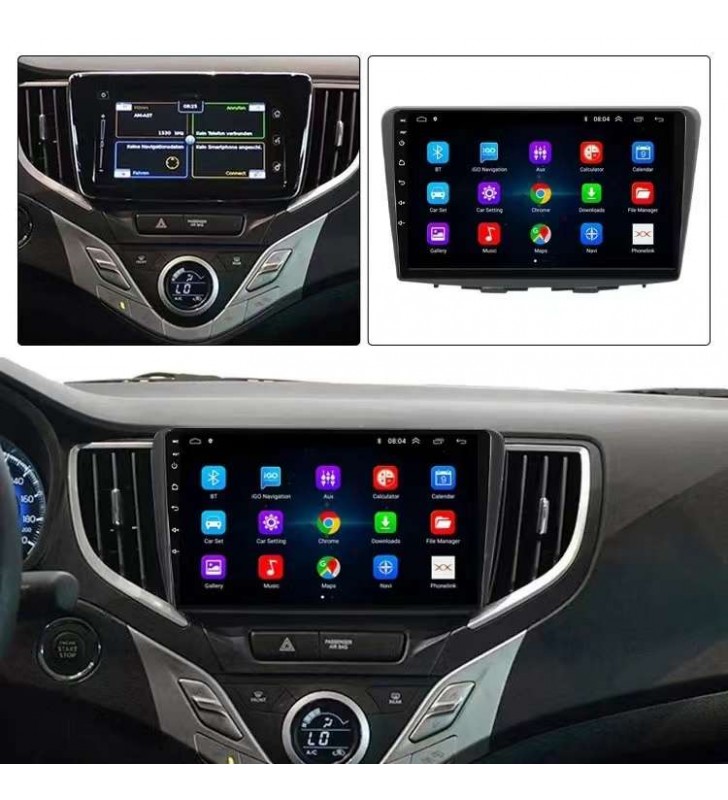 Autoradio Android Suzuki Baleno WB1 2015-2022 Apple CarPlay 9 pollici