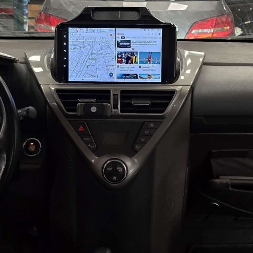 Autoradio Android Toyota iQ AJ10 2008-2015 Apple CarPlay 9 pollici