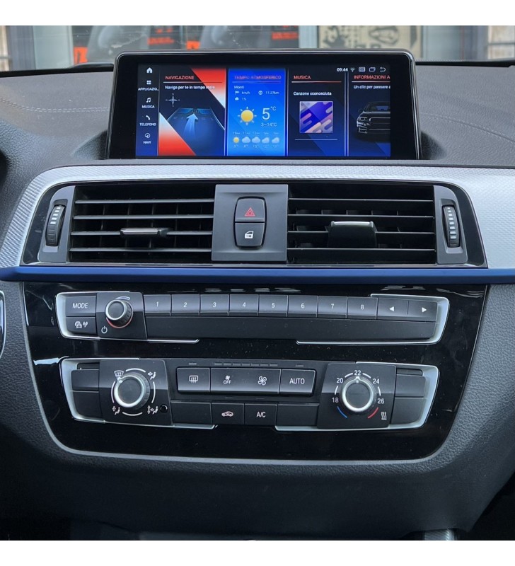Autoradio Android BMW Serie 1 F20 F21 2011-2019 Apple CarPlay 8,8 pollici