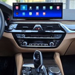Autoradio Android BMW Serie 5 G3x 2017-2023 Apple CarPlay 15 pollici