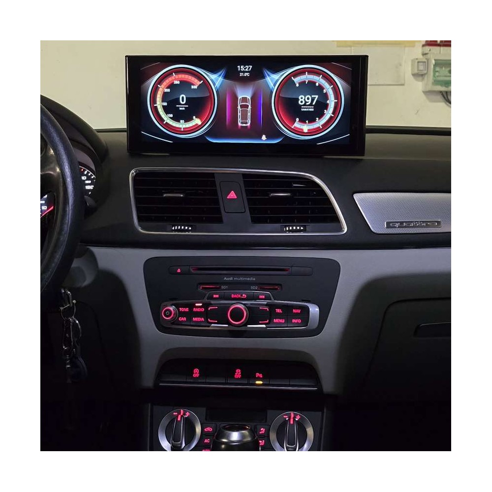 Autoradio Android Audi Q3 2011-2018 Apple CarPlay 12,3 pollici
