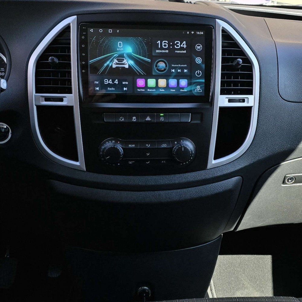 Autoradio Android Mercedes Vito W639 2003-2014 Apple CarPlay 10,1 pollici