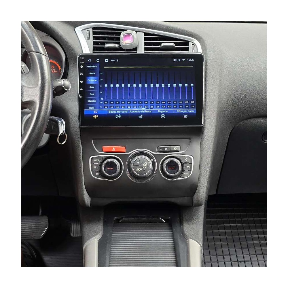 Autoradio Android Citroën C4 2011-2018 Apple CarPlay 10 pollici
