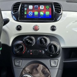 Autoradio Fiat 500 2007–2015 CarPlay 7″ QLED senza manopole laterali