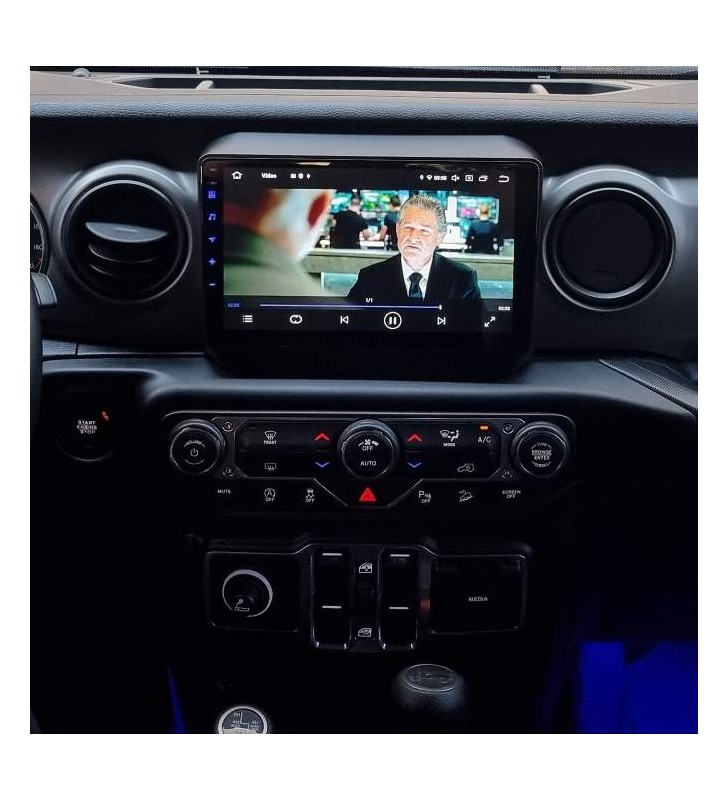 Autoradio Android Jeep Wrangler 2018-2023 Apple CarPlay 10 pollici