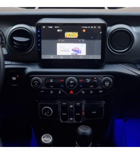 Autoradio Android Jeep Wrangler 2018-2023 Apple CarPlay 10 pollici
