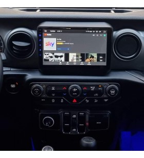 Autoradio Android Jeep Wrangler 2018-2023 Apple CarPlay 10 pollici
