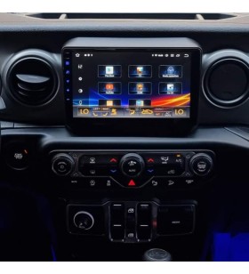 Autoradio Android Jeep Wrangler 2018-2023 Apple CarPlay 10 pollici