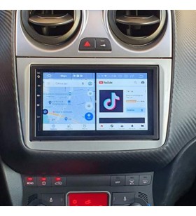 Schermo diviso navigazione e musica su Alfa Romeo MiTo