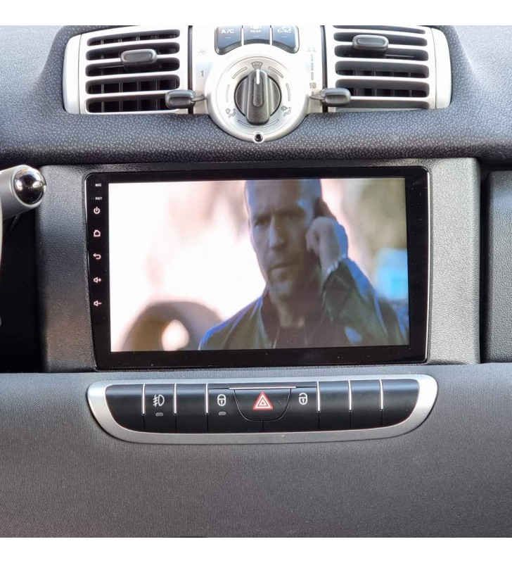 Autoradio Android Smart Fortwo 451 2007-2015 Apple CarPlay 10 pollici