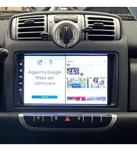 Autoradio Android Smart Fortwo 451 2007-2015 Apple CarPlay 10 pollici