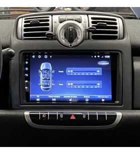 Autoradio Android Smart Fortwo 451 2007-2015 Apple CarPlay 10 pollici