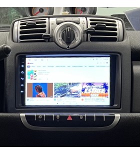 Autoradio Android Smart Fortwo 451 2007-2015 Apple CarPlay 10 pollici