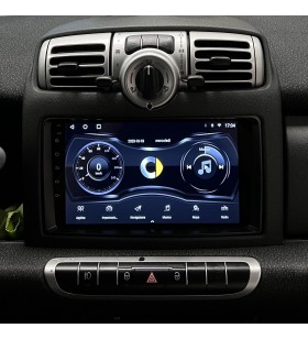 Autoradio Android Smart Fortwo 451 2007-2015 Apple CarPlay 10 pollici