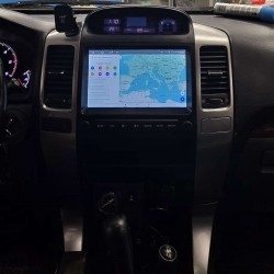 Autoradio Android Toyota Land Cruiser Prado J120 2002-2009 Apple CarPlay 9,7 pollici