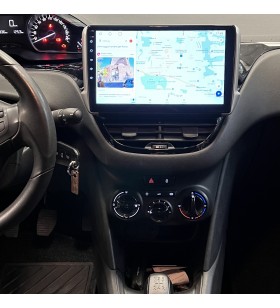 Autoradio Android Peugeot 208 2012-2019 Apple CarPlay 10 pollici