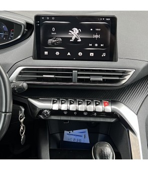 Autoradio Android Peugeot 3008 2016-2023 Apple CarPlay 10 pollici