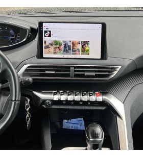 Autoradio Android Peugeot 3008 2016-2023 Apple CarPlay 10 pollici