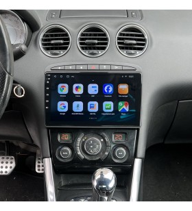 Autoradio Android Peugeot 308 2007-2013 Apple CarPlay 10 pollici