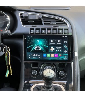 Autoradio Android Peugeot 3008 2009-2016 Apple CarPlay 10 pollici