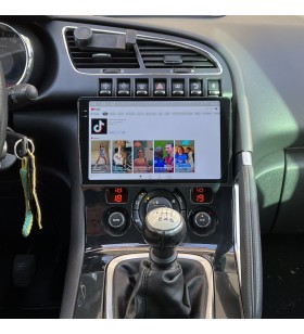 Autoradio Android Peugeot 3008 2009-2016 Apple CarPlay 10 pollici