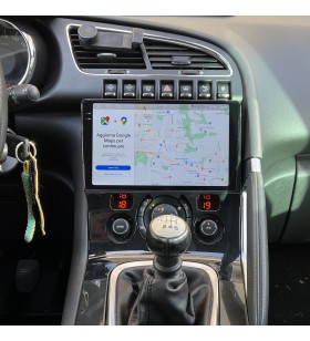 Autoradio Android Peugeot 3008 2009-2016 Apple CarPlay 10 pollici