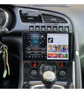 Autoradio Android Peugeot 3008 2009-2016 Apple CarPlay 10 pollici