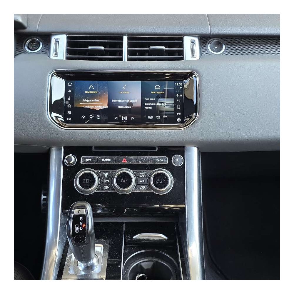 Autoradio Android Range Rover Sport 2013-2017 Apple CarPlay 10,25 pollici