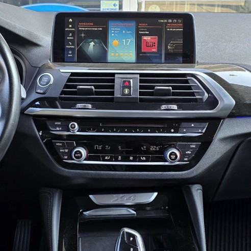 Autoradio Android BMW X4 G02 2018-2024 Apple CarPlay 10,25 pollici