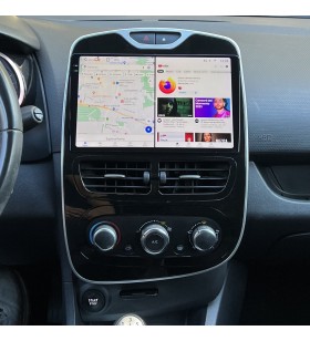 Autoradio Android Renault Clio IV 2012-2019 Apple CarPlay 10 pollici