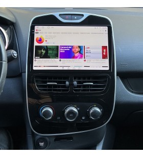 Autoradio Android Renault Clio IV 2012-2019 Apple CarPlay 10 pollici