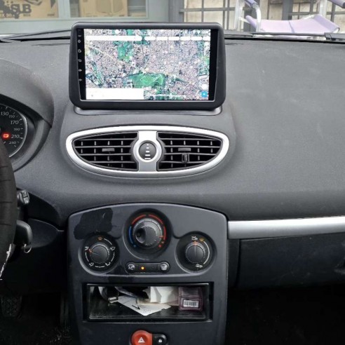 Autoradio Android Renault Clio III 2005-2012 Apple CarPlay 9 pollici