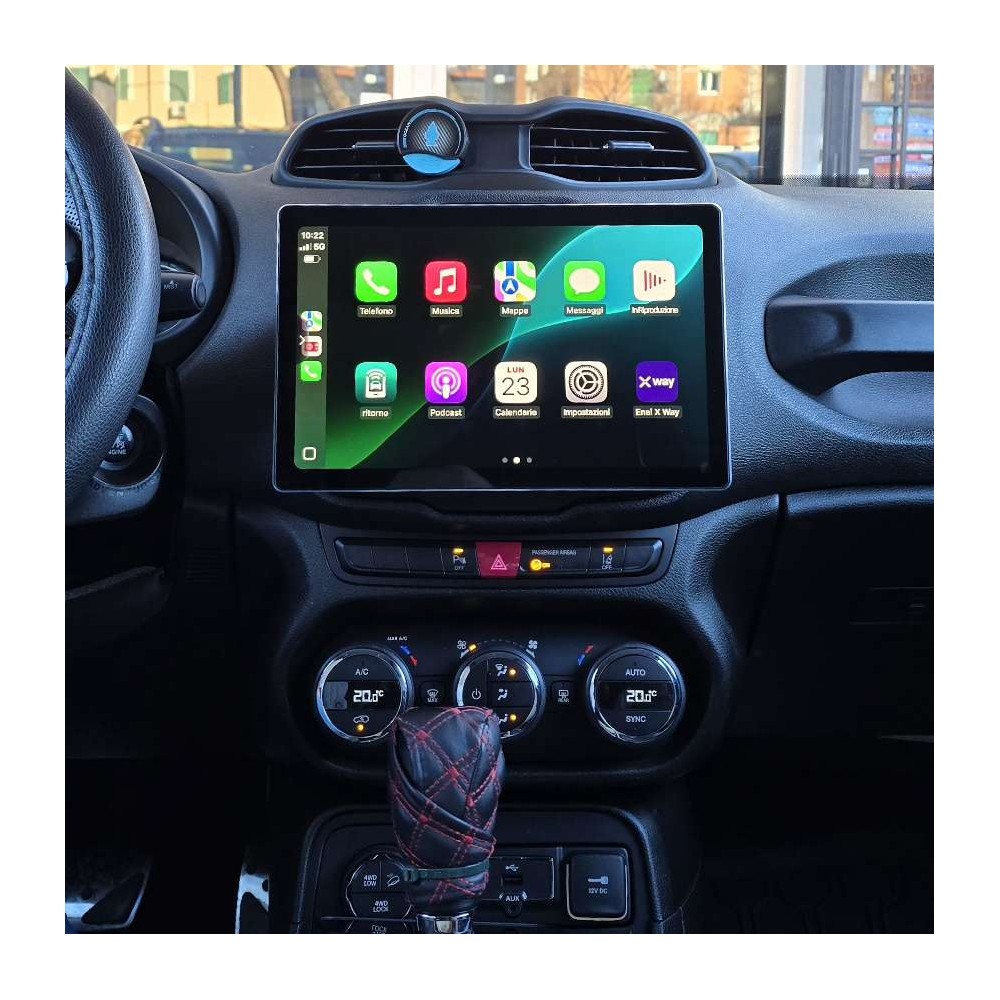 Autoradio Android Jeep Renegade 2014-2022 Apple CarPlay 11,8 pollici