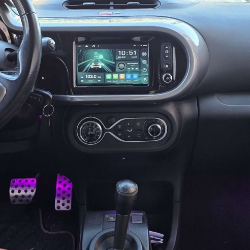 Autoradio Android Renault Twingo III 2014-2024 Apple CarPlay 7 pollici
