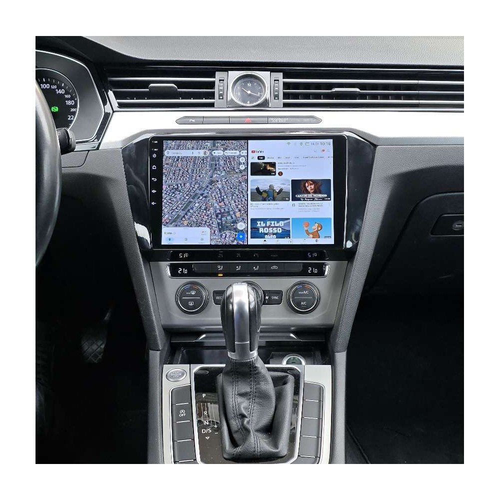 Autoradio Android Volkswagen Passat B8 3G 2014-2023 Apple CarPlay 10 pollici