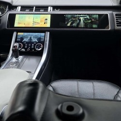 Autoradio Android Range Rover Sport 2013-2017 Apple CarPlay doppio display 12,3 + 12,3 pollici