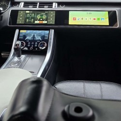 Autoradio Android Range Rover Sport 2013-2017 Apple CarPlay doppio display 12,3 + 12,3 pollici