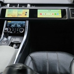 Autoradio Android Range Rover Sport 2013-2017 Apple CarPlay doppio display 12,3 + 12,3 pollici