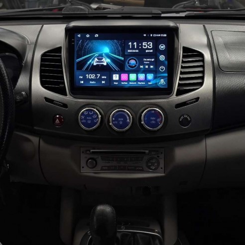 Autoradio Android Mitsubishi L200 2006-2015 Apple CarPlay 10 pollici