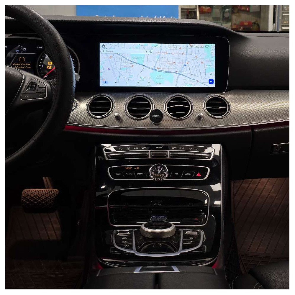 Autoradio Android Mercedes Classe E W213 2016-2023 Apple CarPlay 12,3 pollici