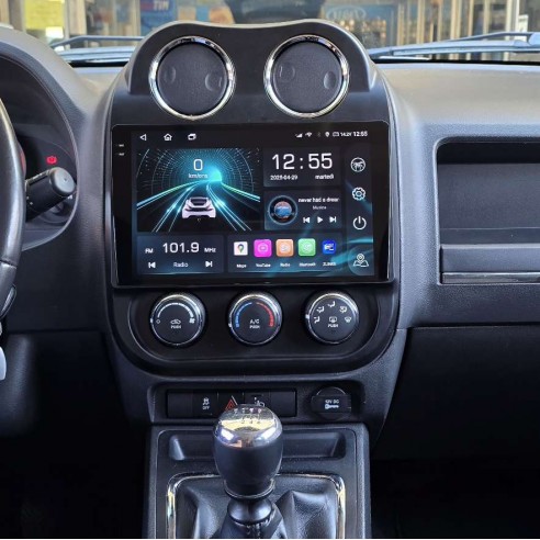 Autoradio Android Jeep Compass 2011-2017 Apple CarPlay 10 pollici