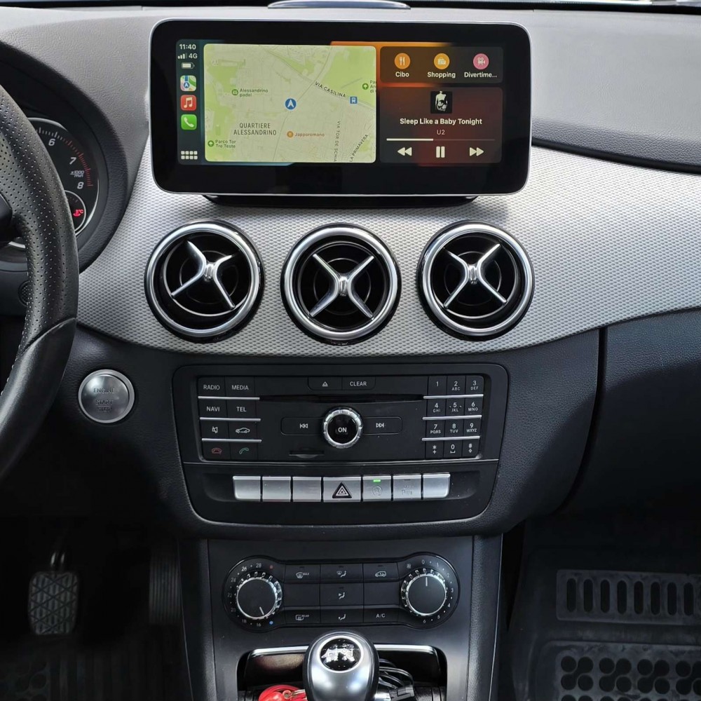 Autoradio Android Mercedes Classe B W246 2011-2018 Apple CarPlay 10,25 pollici